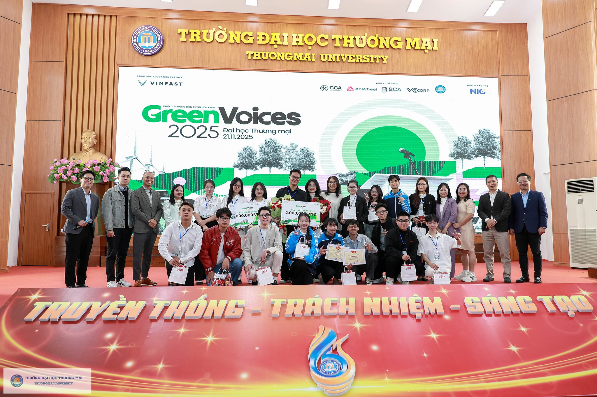 An Energetic Morning of Green Transformation with Green Voices at Thuongmai University