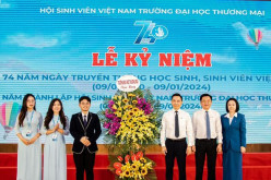 ỰC RỠ LỄ KỶ NIỆM 74 NĂM NGÀY TRUYỀN THỐNG HỌC SINH, SINH VIÊN VÀ HỘI SINH VIÊN VIỆT NAM (09/01/1950 - 09/01/2024); KỶ NIỆM 21 NĂM THÀNH LẬP HỘI SINH VIÊN VIỆT NAM TRƯỜNG ĐẠI HỌC THƯƠNG MẠI (09/01/2003-09/01/2024)