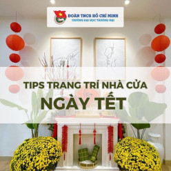 TẾT ĐẾN, NHÀ SANG NHỜ DECOR RỰC RỠ