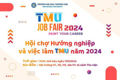 Hội chợ Hướng nghiệp và việc làm TMU năm 2024