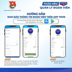 HƯỚNG DẪN KHAI BÁO THÔNG TIN TRÊN APP THANH NIÊN VIỆT NAM