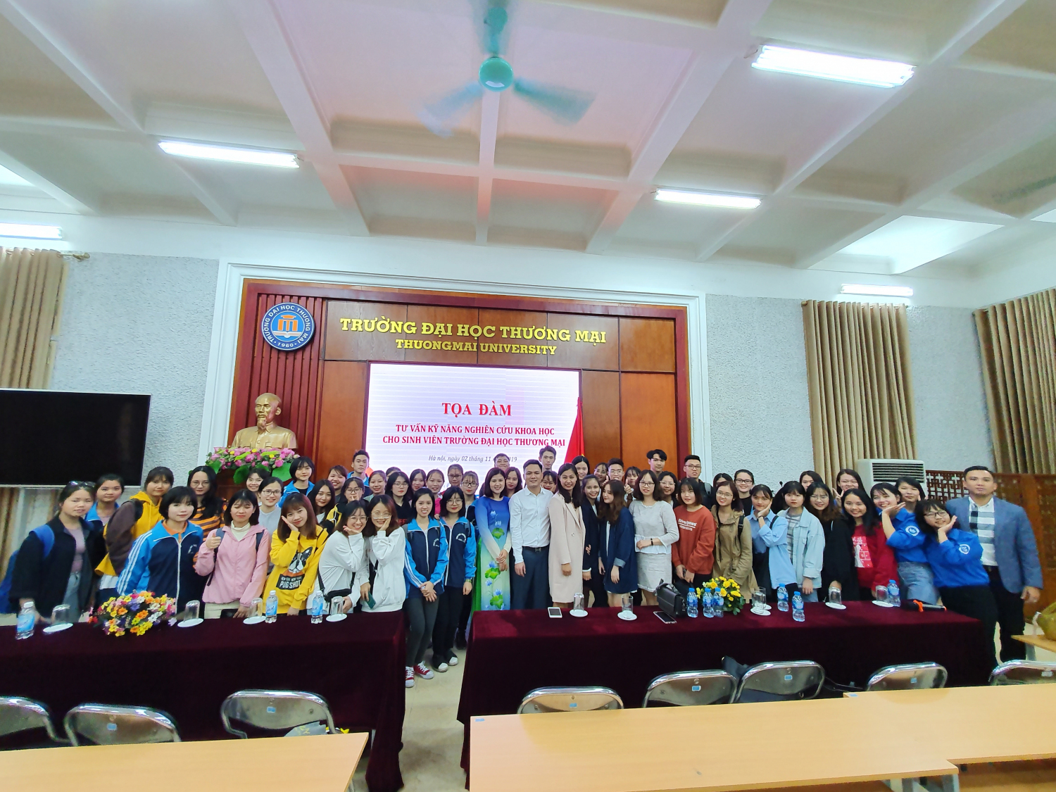 TỌA ĐÀM TƯ VẤN KỸ NĂNG NCKH SINH VIÊN NĂM HỌC 2019 - 2020